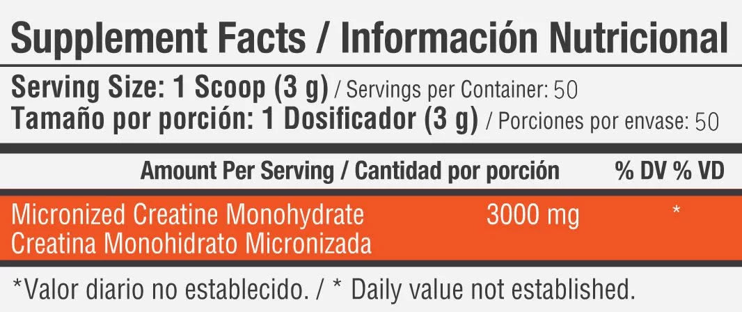 CREATINA MONOHIDRATADA MICRONIZADA HEALTHY SPORTS 150 g