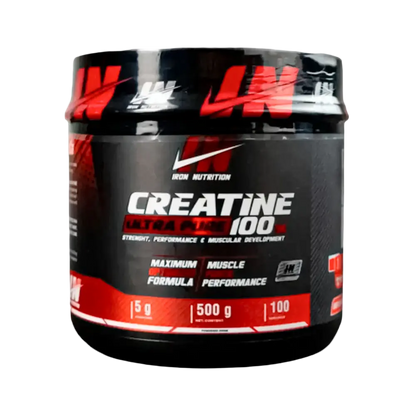 CREATINA MONOHIDRATADA ULTRA PURA (IRON NUTRITION) 500 g